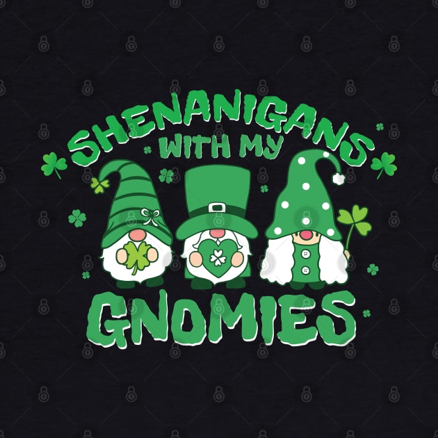 st patrick Shenanigans with my gnomies by Lumintu Merch